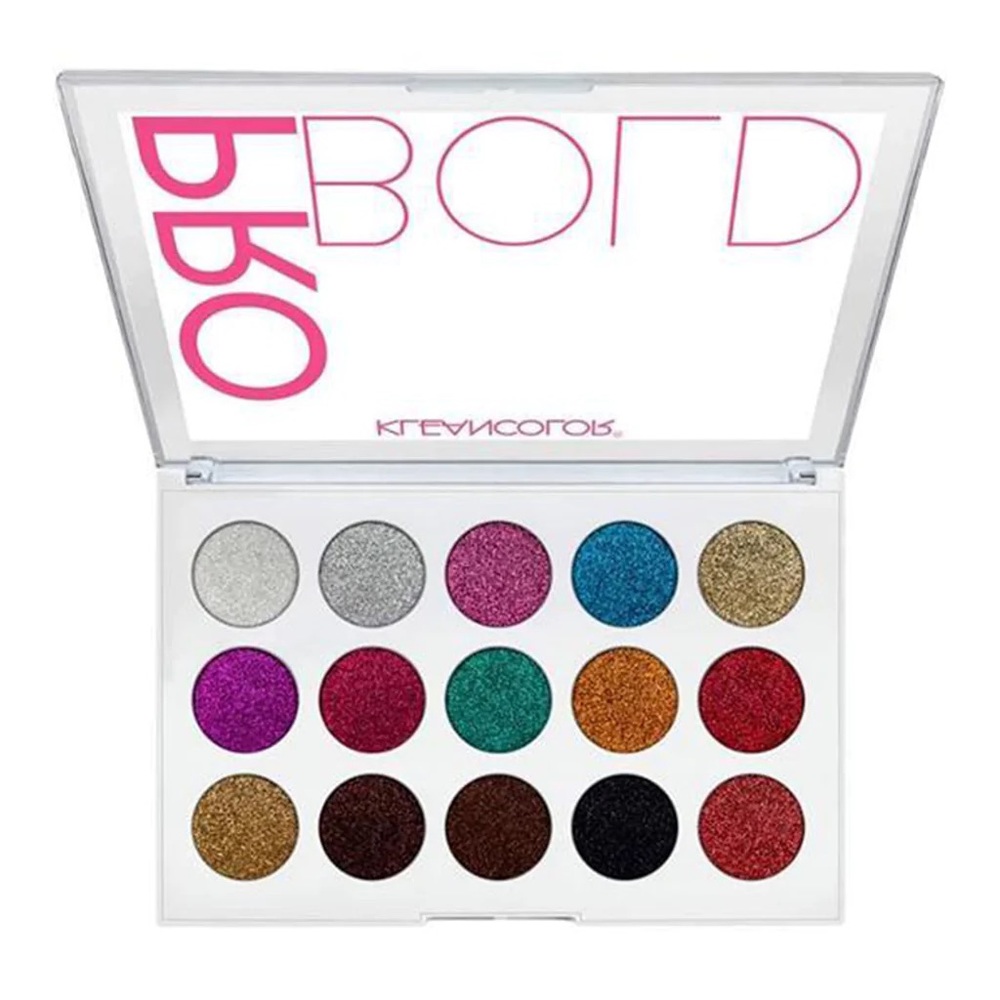 Kleancolor Pro Bold Glitter Palette